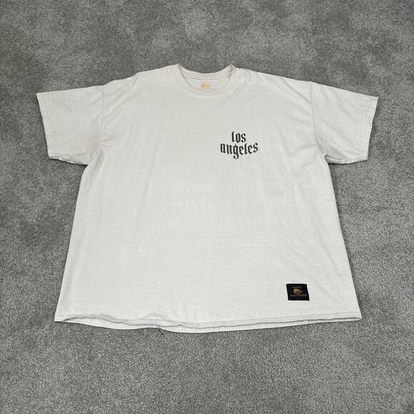 Yellow Rat Bastard T-Shirt Size XXL Beige Los Angeles California Streetwear Mens - Picture 1 of 6
